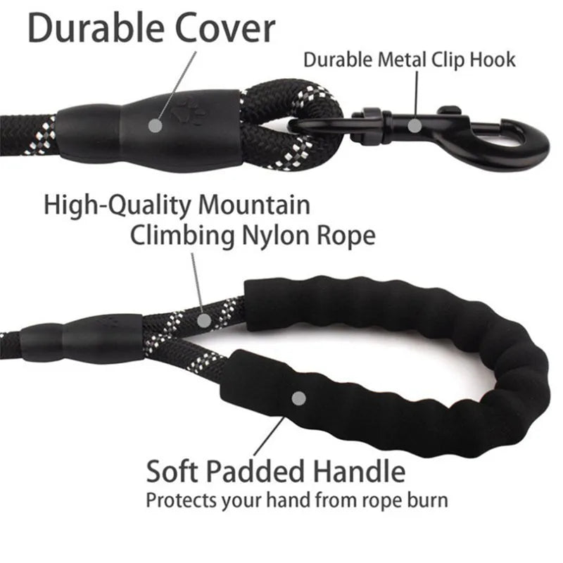 Premium Quality Nylon Reflective Dog Leash