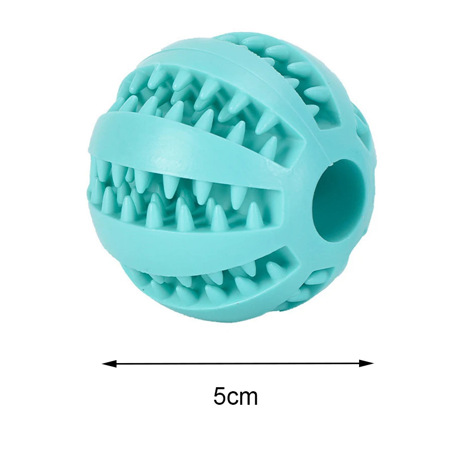 Tooth Cleaning Chew Dog Ball & Toy