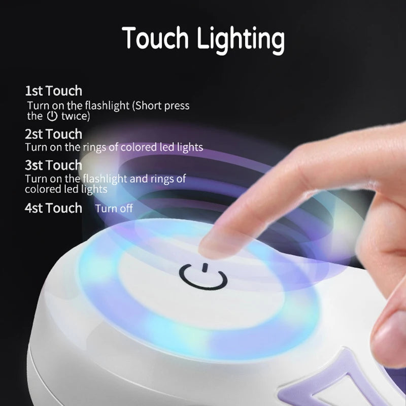 Dual Untangle Leash with LED