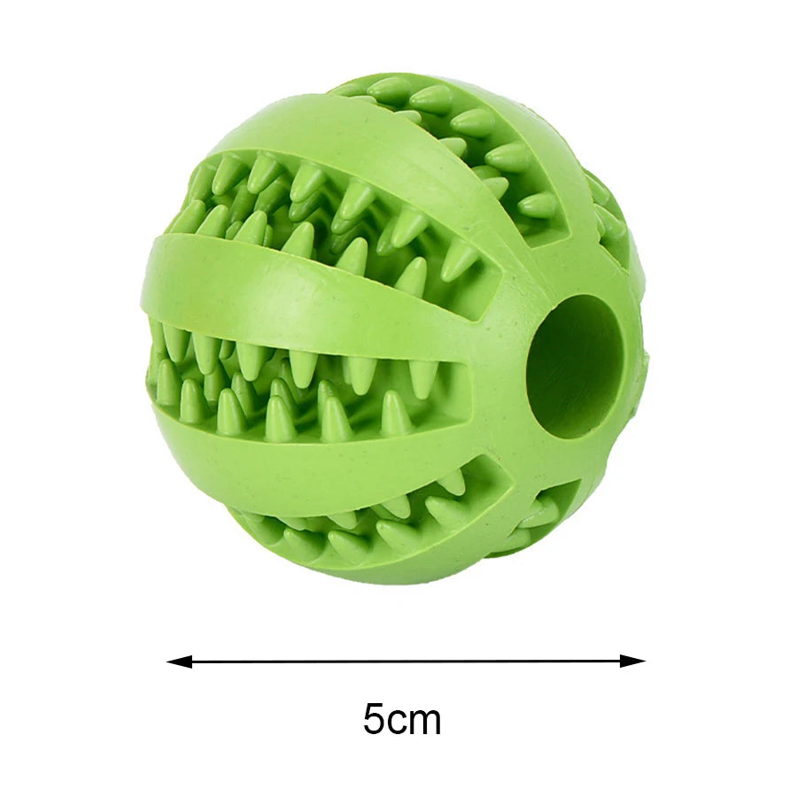 Tooth Cleaning Chew Dog Ball & Toy