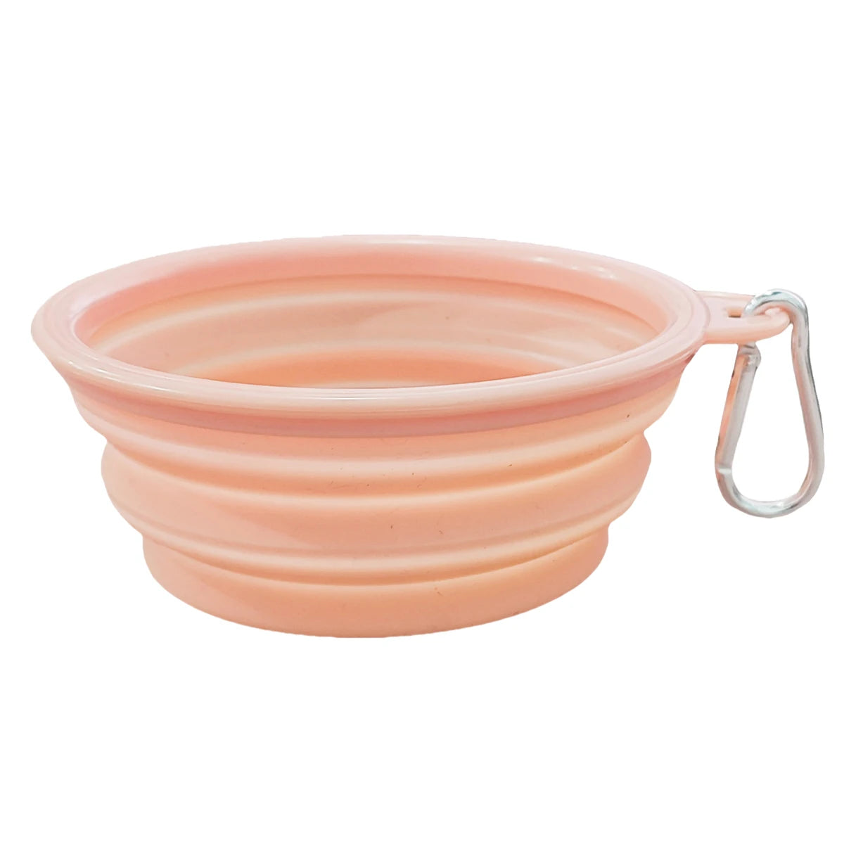 Portable and Collapsible Silicone Dog Travel Bowl