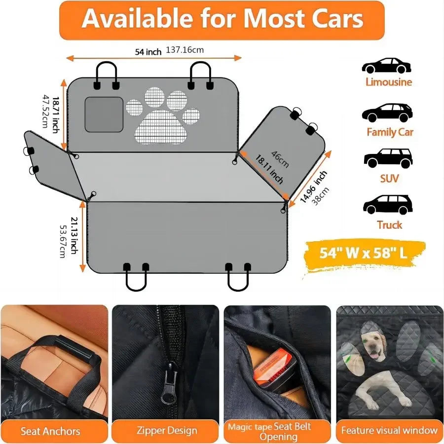 Car Seat Cover For Dogs
