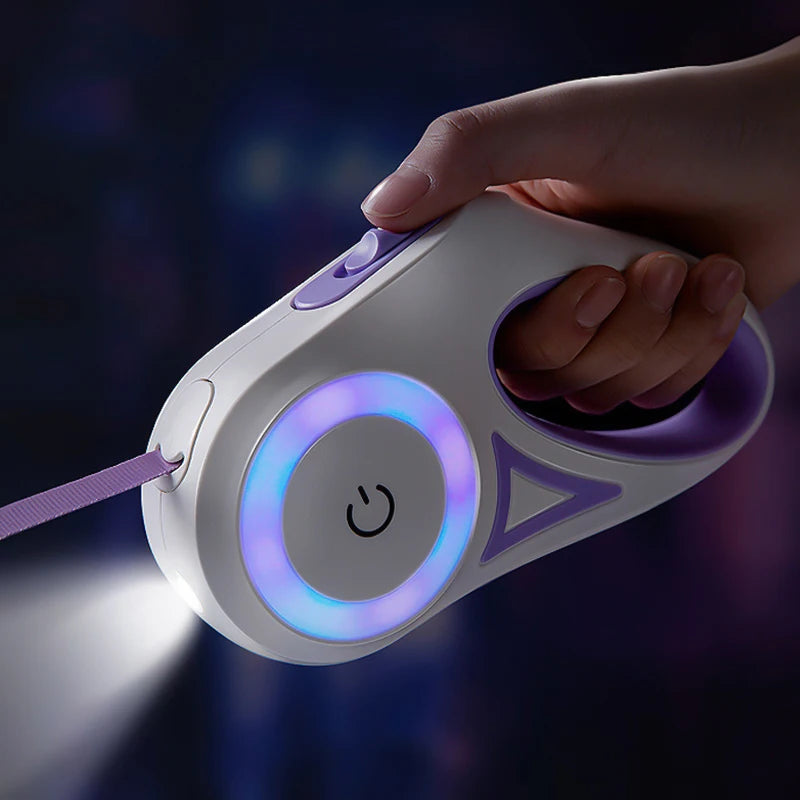 Dual Untangle Leash with LED